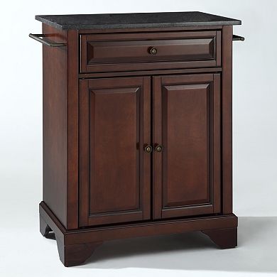 Crosley Furniture LaFayette Black Granite Top Kitchen Island