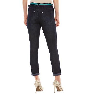 LC Lauren Conrad Cuffed Skinny Jeans - Women's