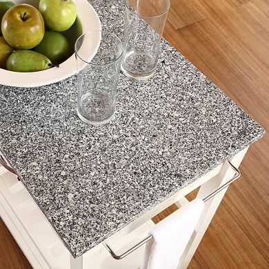Crosley Furniture Granite Top Kitchen Cart
