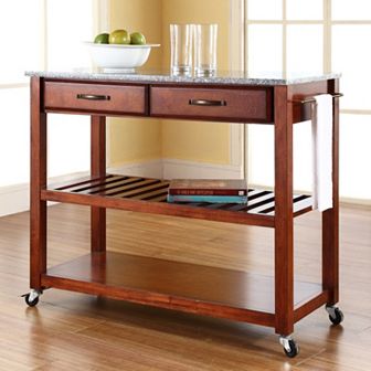 Crosley Granite Top Kitchen Cart