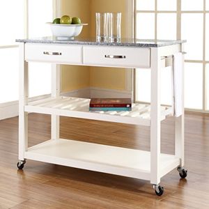 Crosley Furniture Granite Top Kitchen Cart