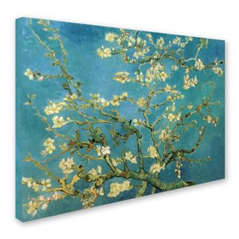 ''Almond Branches in Bloom'' Canvas Wall Art by Vincent van Gogh