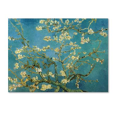 ''Almond Branches in Bloom'' Canvas Wall Art by Vincent van Gogh