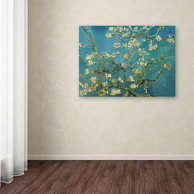 ''Almond Branches in Bloom'' Canvas Wall Art by Vincent van Gogh