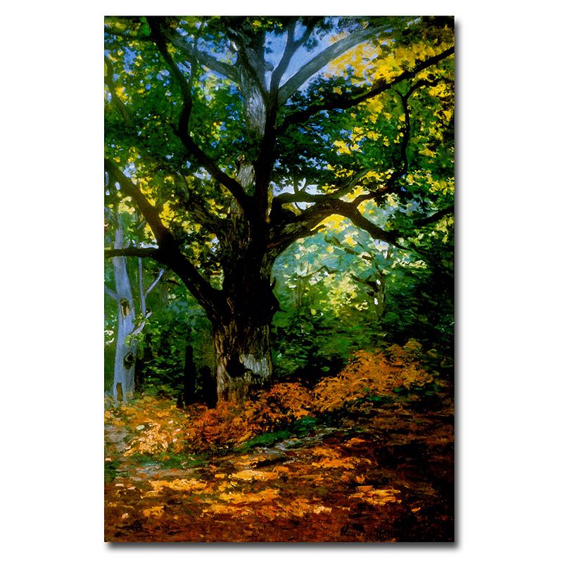 98746743 Bodmer Oak, Fontainebleau Forest Canvas Wall Art b sku 98746743