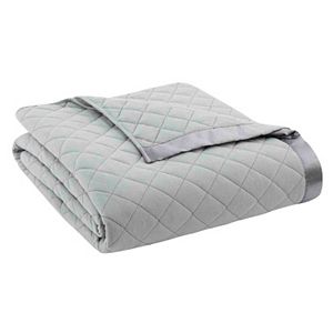 Micro Flannel® Quilted Reversible Blanket