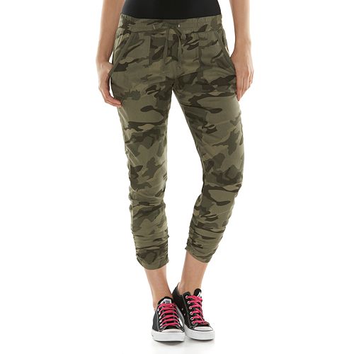 ruched joggers