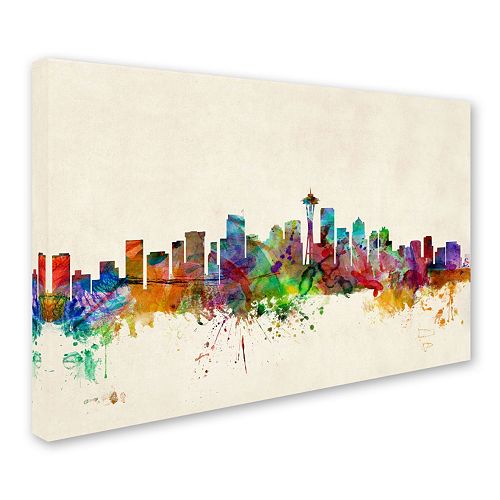 Seattle Washington Canvas Wall Art