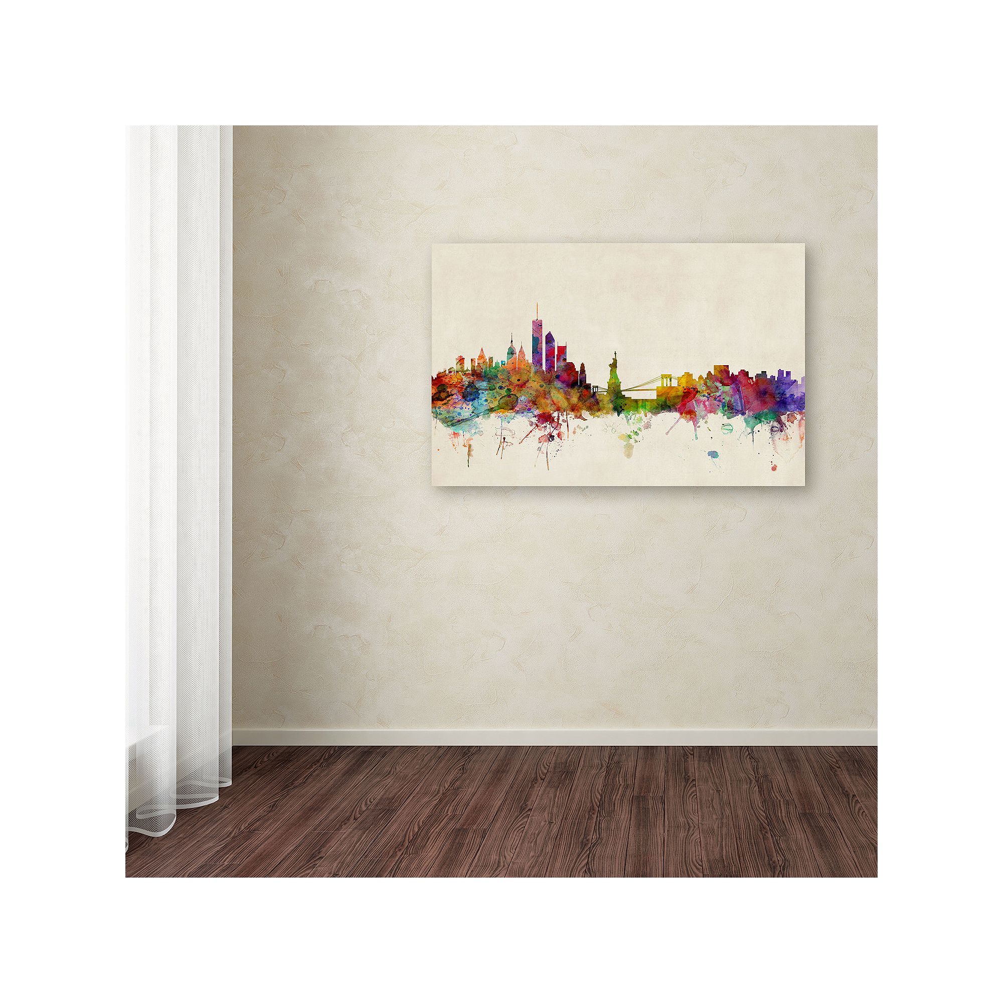 New York, New York Canvas Wall Art, Multicolor