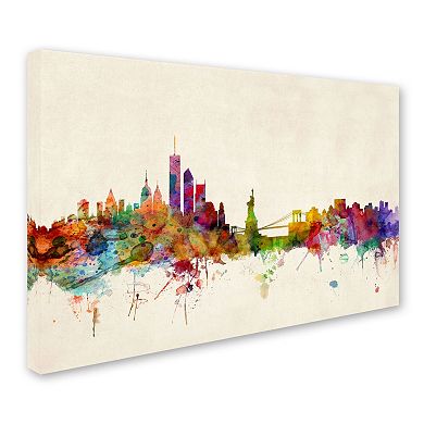 "New York, New York" Canvas Wall Art