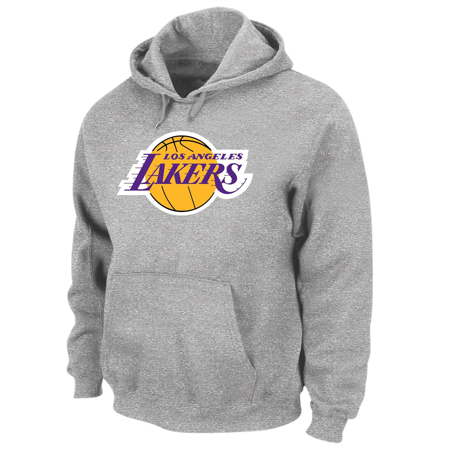 grey lakers hoodie