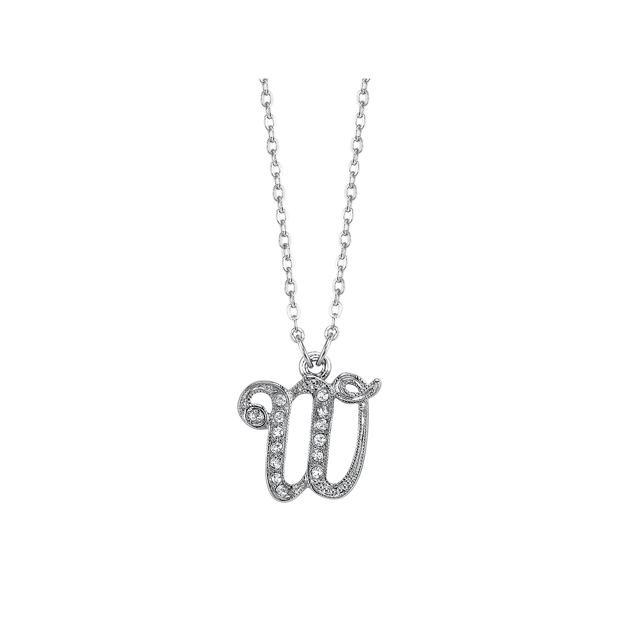 1928 Script Initial Necklace, Womens, Size: 16