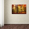 ''Brilliant Fall Color'' Canvas Wall Art