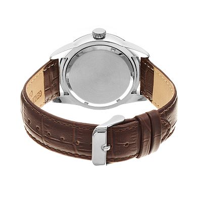 Armitron Men's Leather Watch - 20/5048NVSVBN