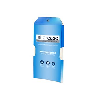Allerease Waterproof Allergy Protection Pillow Protector - Standard / Queen