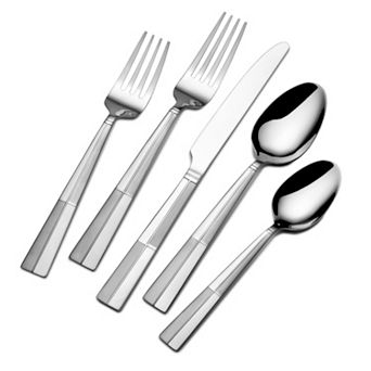 International Arabesque Frost 20 pc Flatware Set