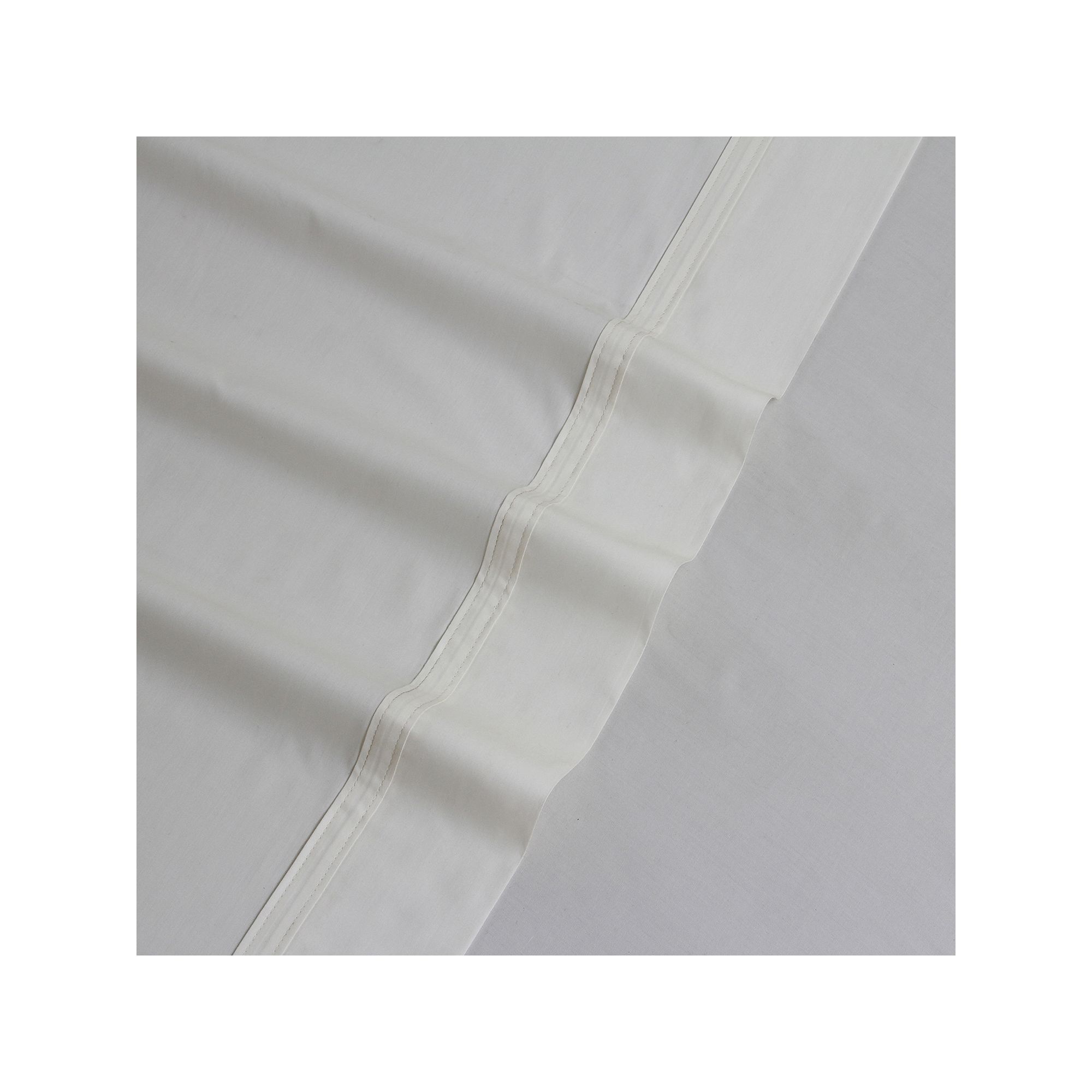 Tribeca Living Solid 300-Thread Count Egyptian Cotton Percale Deep-Pocket S