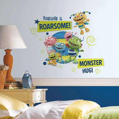 Henry Hugglemonster Family Giant Wall Decal