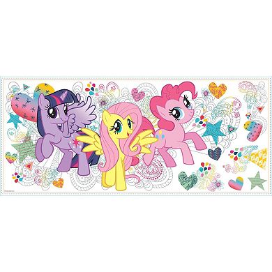 My Little Pony Wall Graphix Peel & Stick Giant Wall Decal Set