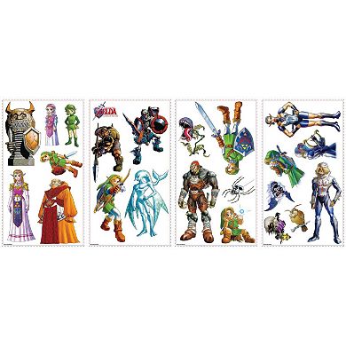 Zelda Ocarina of Time 3D Peel and Stick Wall Decal Set