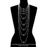 Jennifer Lopez Chain Multistrand Long Necklace