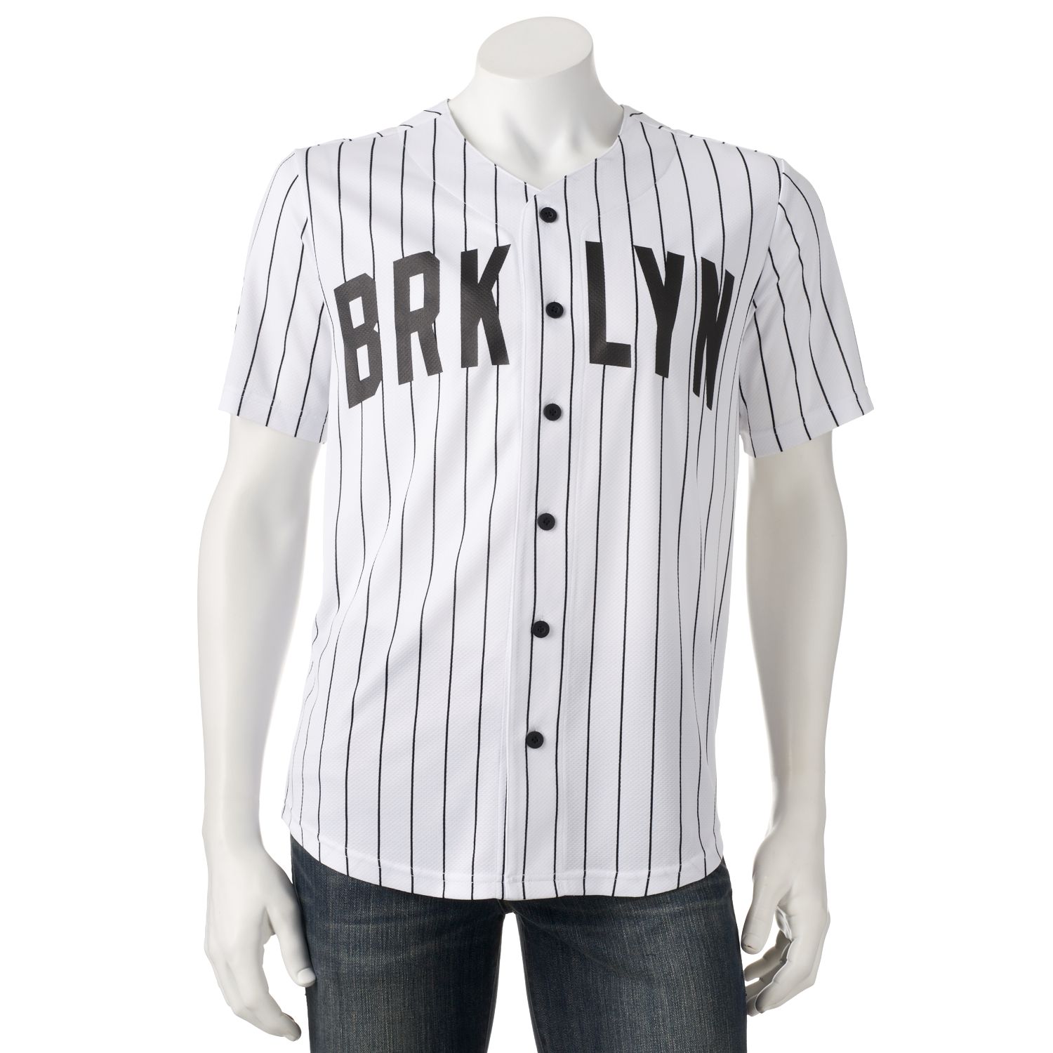 brooklyn baseball jersey black