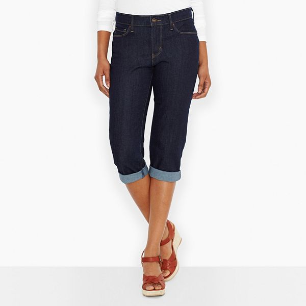 Levi's Cuffed Capri Jeans - Women's