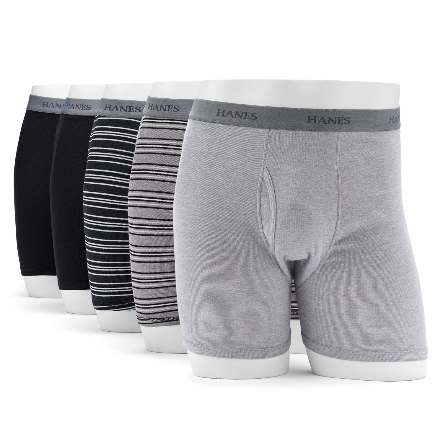 hanes ultimate tagless boxers 5 pack