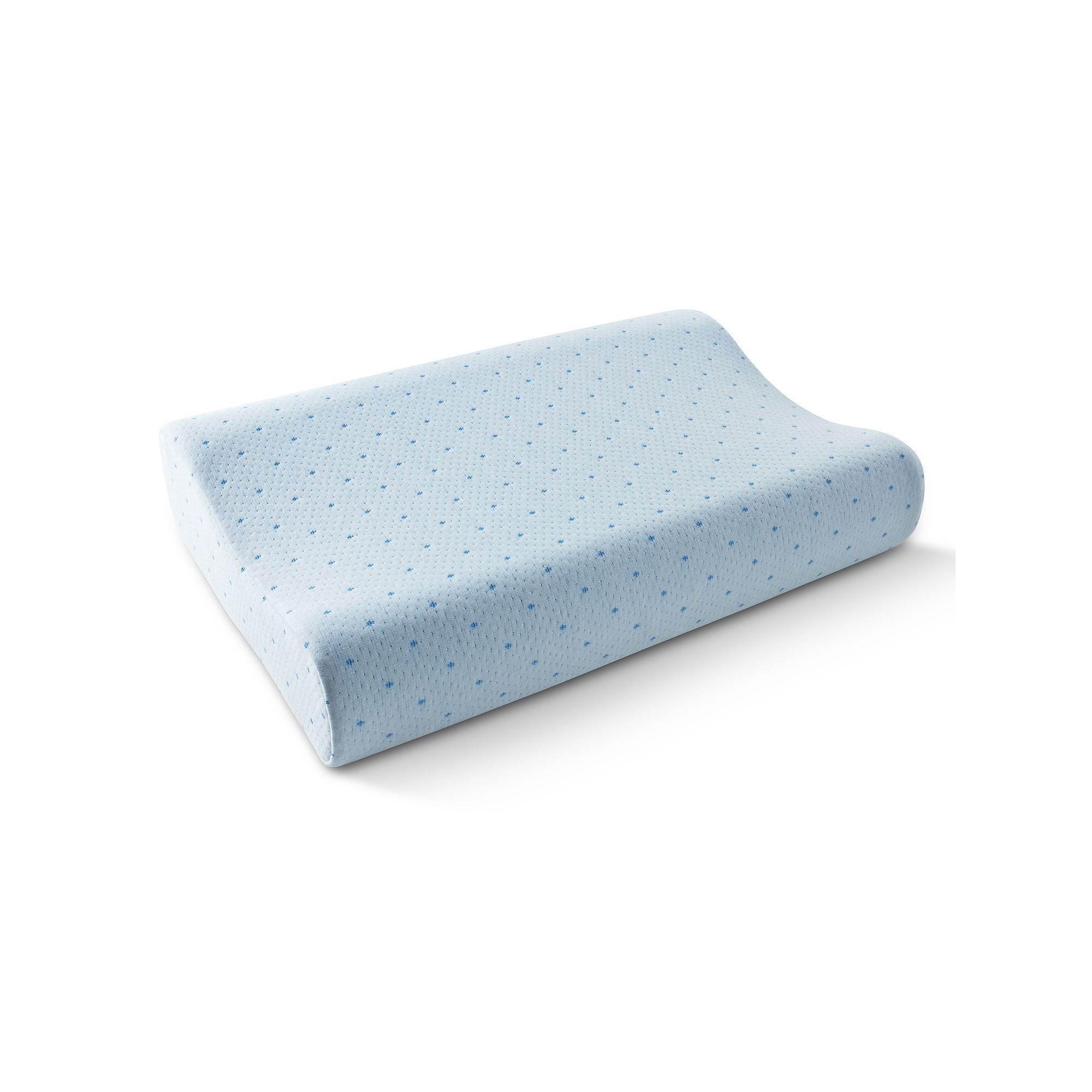 Arctic Sleep by Pure Rest Cool-Blue Memory Foam Contour Pillow - Standard