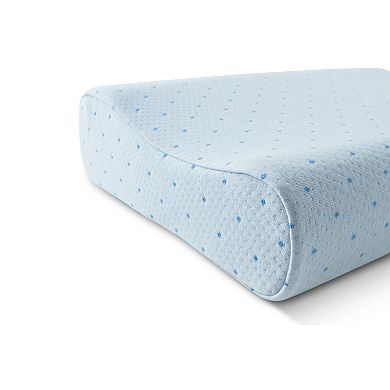 Arctic Sleep by Pure Rest Cool-Blue Memory Foam Contour Pillow - Standard