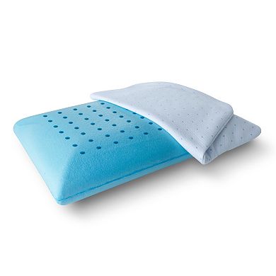 Arctic Sleep by Pure Rest Cool-Blue Memory Foam Conventional Pillow - Standard