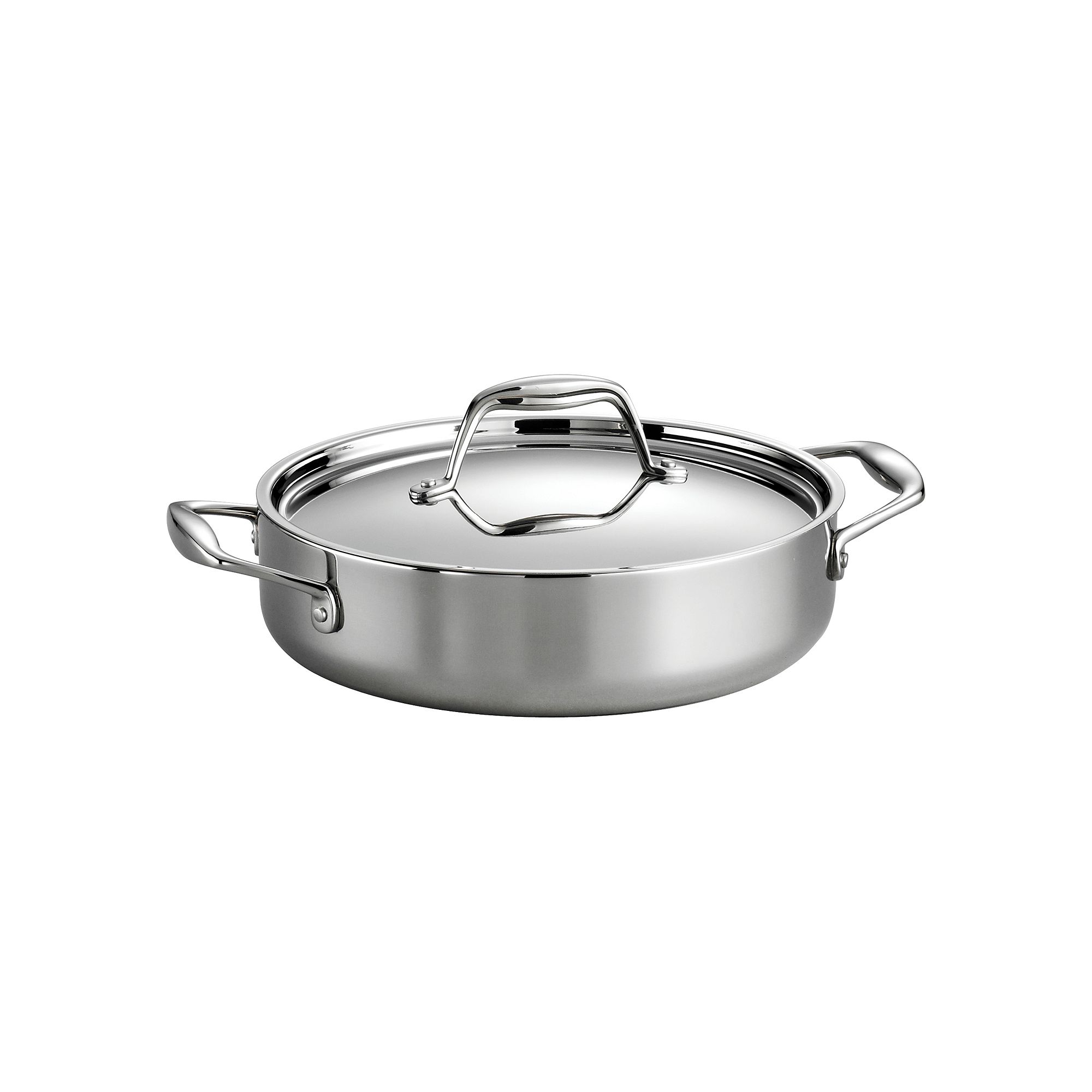 Tramontina Gourmet Tri-Ply Clad Stainless Steel 3-qt. Braiser, Gray