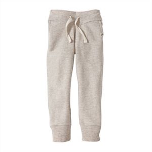 Baby Boy Burt's Bees Baby Organic Solid French Terry Ribbed-Trim Pants