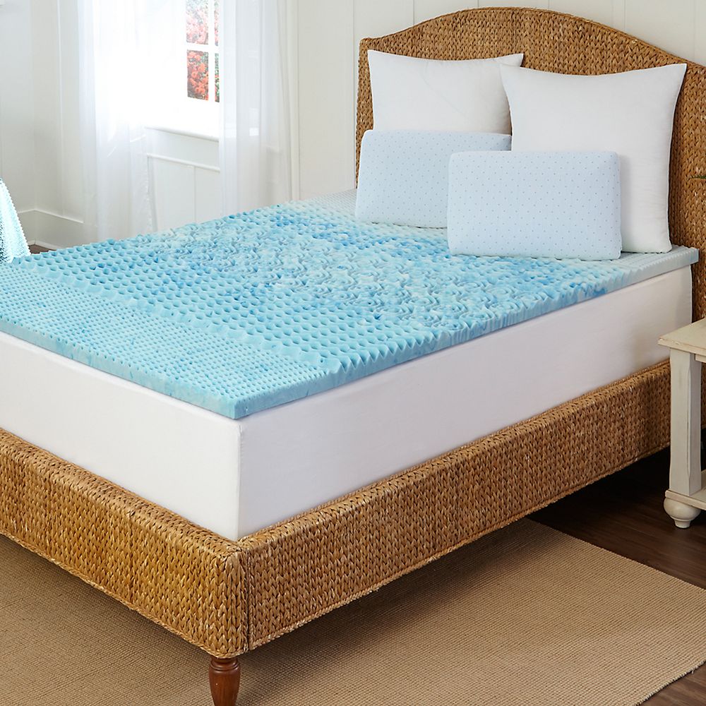 Arctic Sleep by Pure Rest 1 1/2-inch Marbleized Gel Memory Foam 5