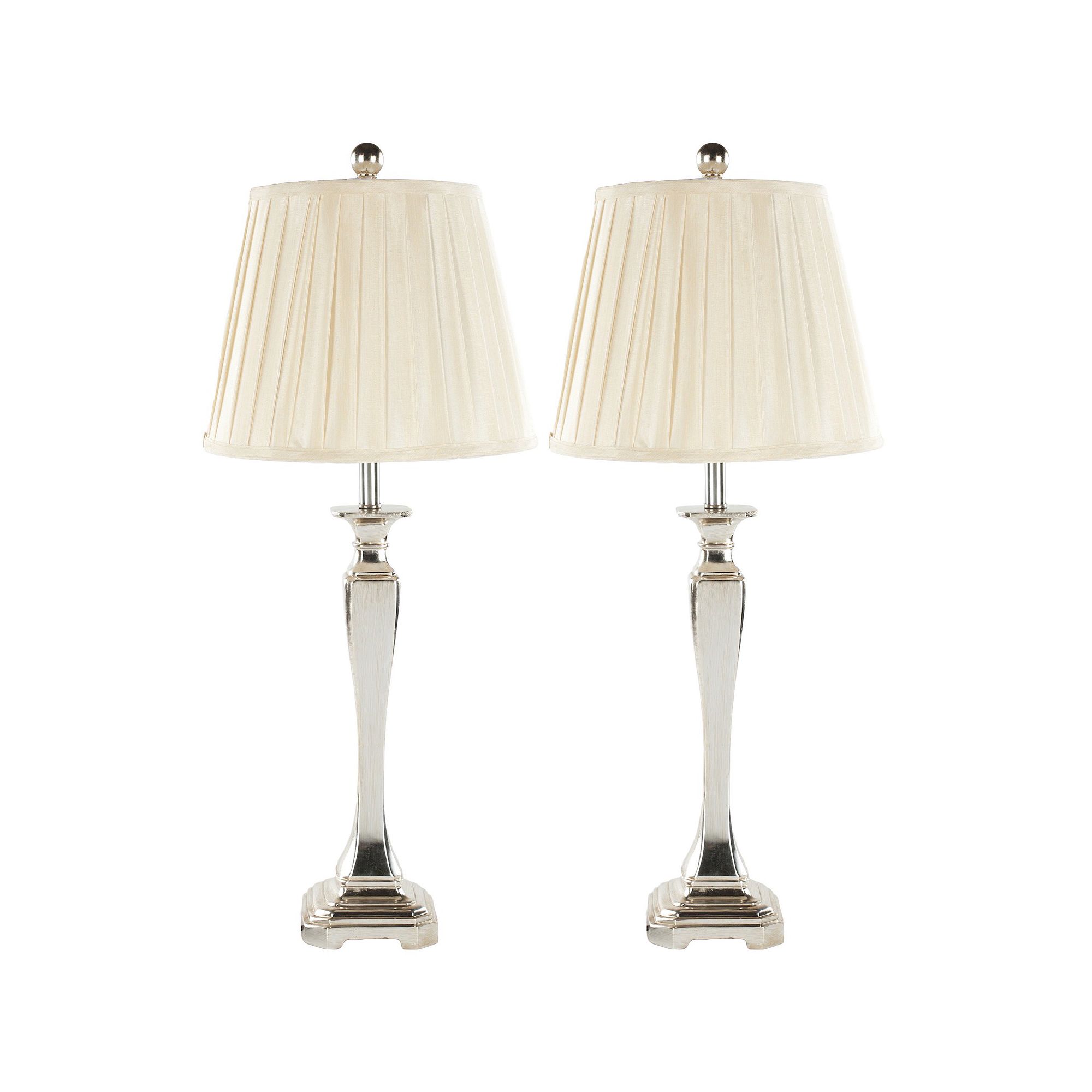 Safavieh 2-piece Athena Table Lamp Set, Beige