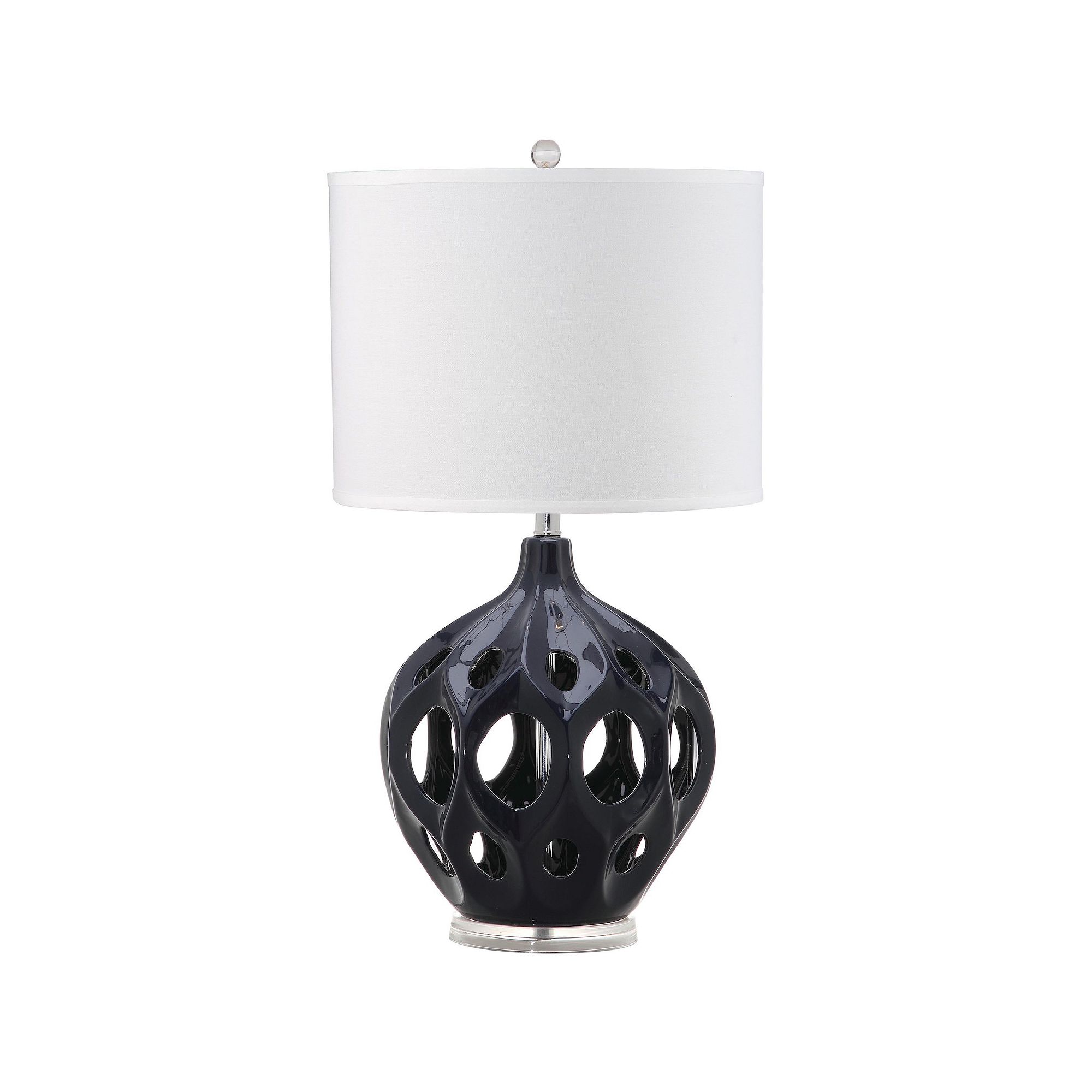 Safavieh Regina Cutout Table Lamp, Blue