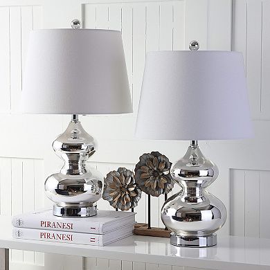 Safavieh 2-piece Eva Double Gourd Table Lamp Set