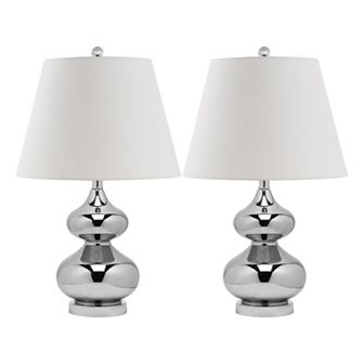 Safavieh 2 pc Eva Double Gourd Table Lamp Set