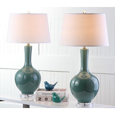 Safavieh 2-piece Blanche Gourd Table Lamp Set