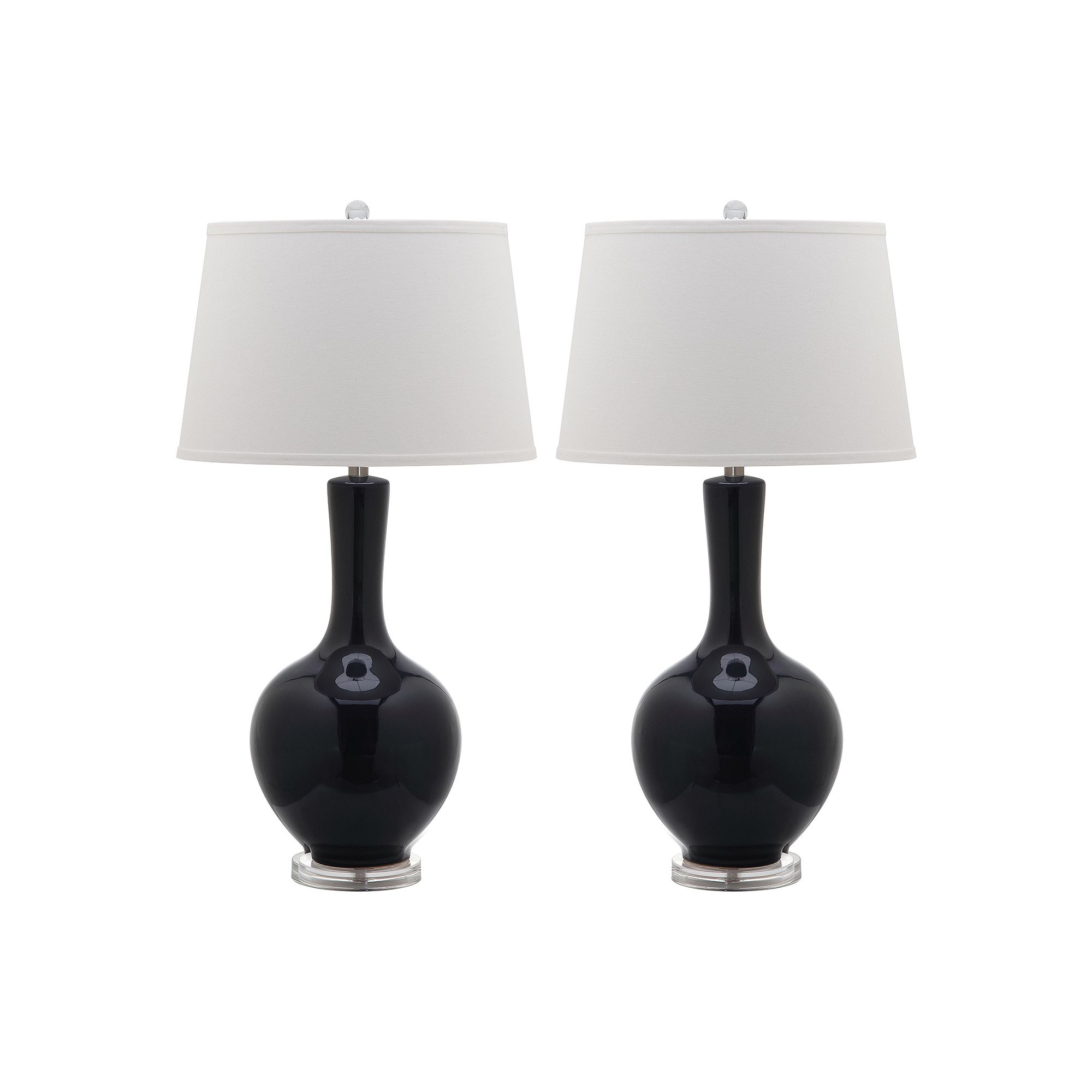 Safavieh 2-piece Blanche Gourd Table Lamp Set, Blue