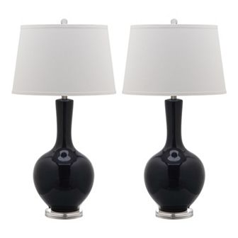 Safavieh 2 pc Blanche Gourd Table Lamp Set