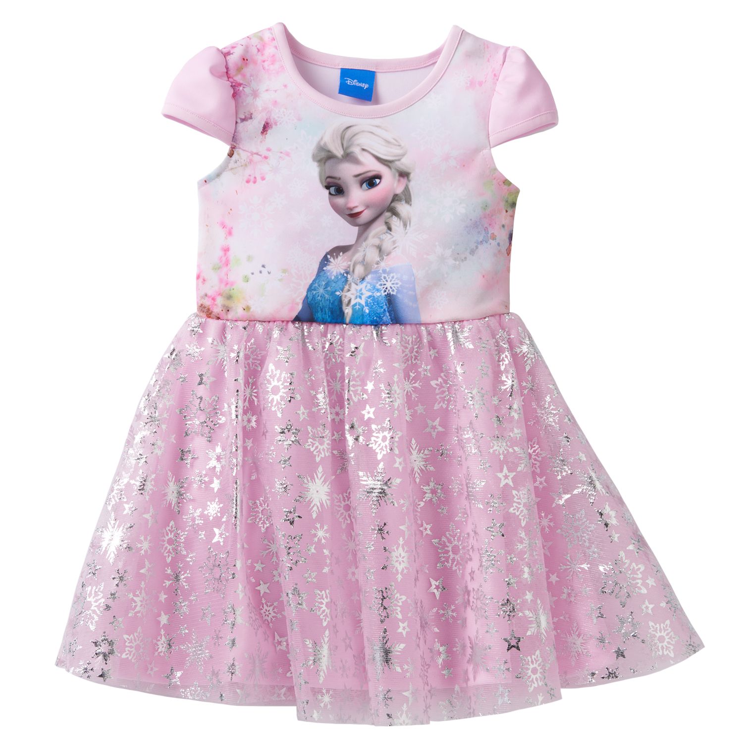 frozen dress pink