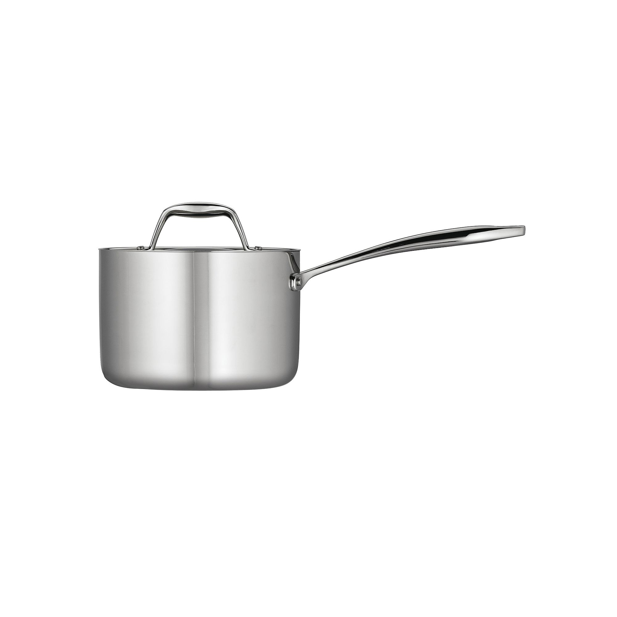 Tramontina Gourmet Tri-Ply Clad Stainless Steel 2-qt. Saucepan, Gray