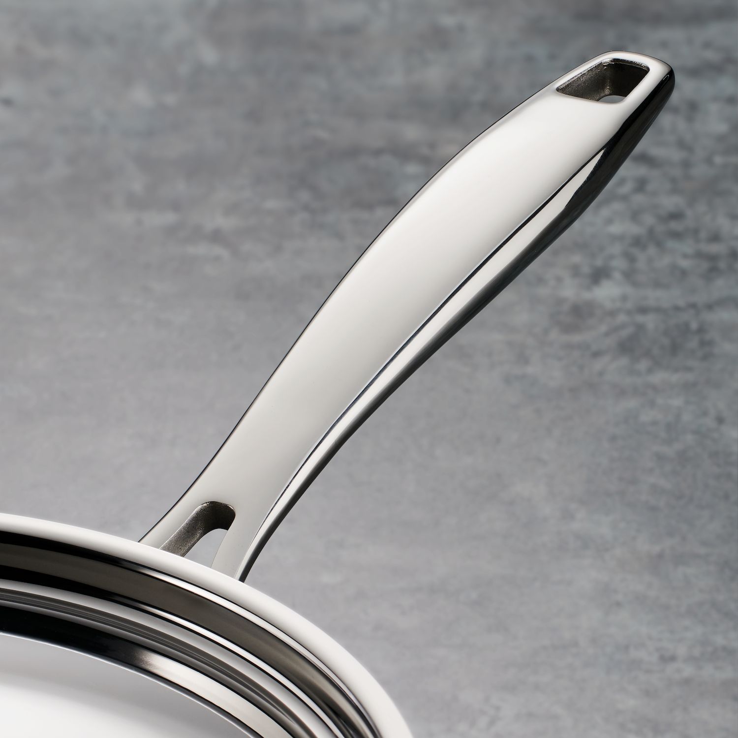 Tramontina Gourmet Stainless Steel Sauce Pan With Lid - Thumbnail 2