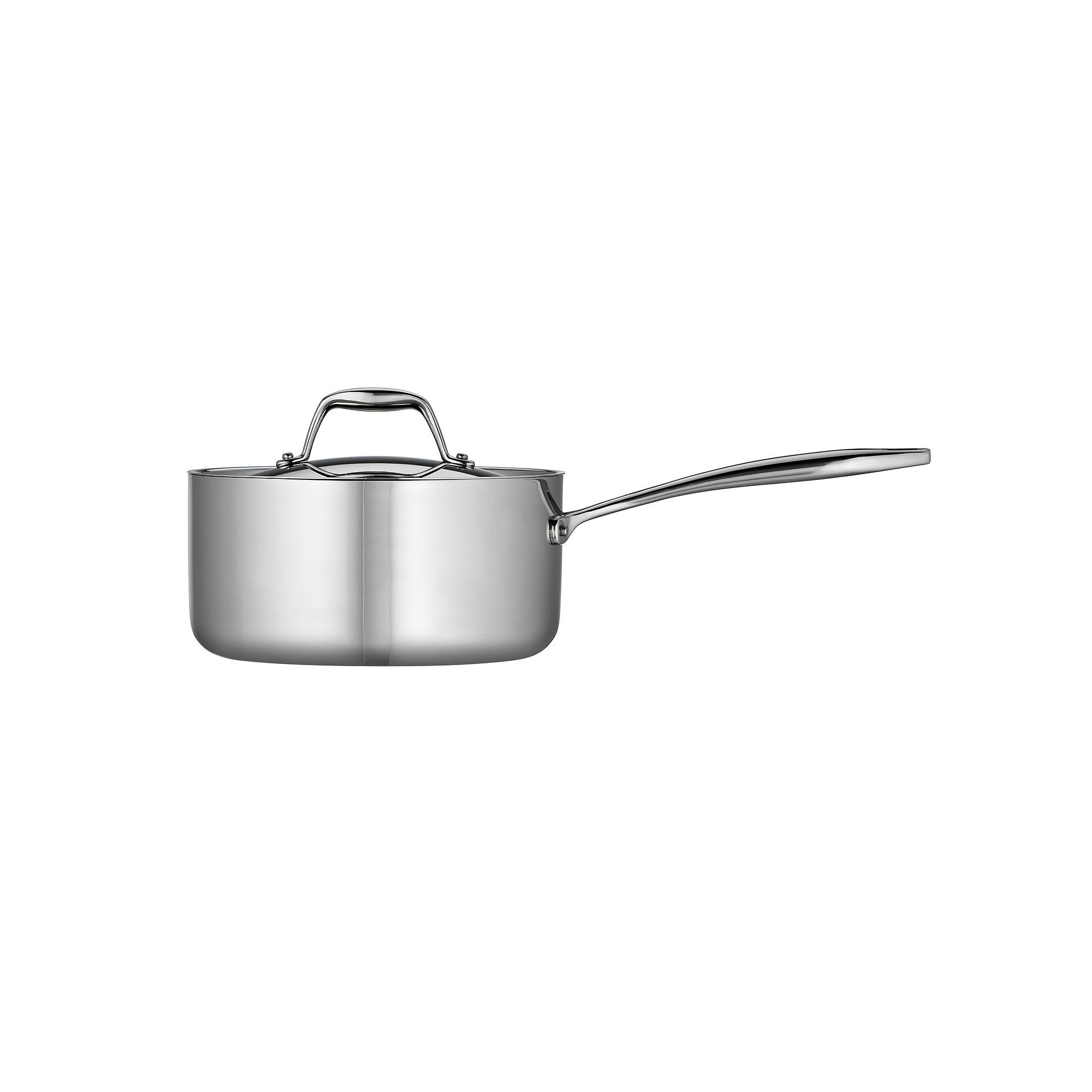 Tramontina Gourmet Tri-Ply Clad Stainless Steel 3-qt. Saucepan, Gray