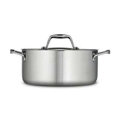 Tramontina Gourmet Tri-Ply Clad Stainless Steel 5-qt. Dutch Oven
