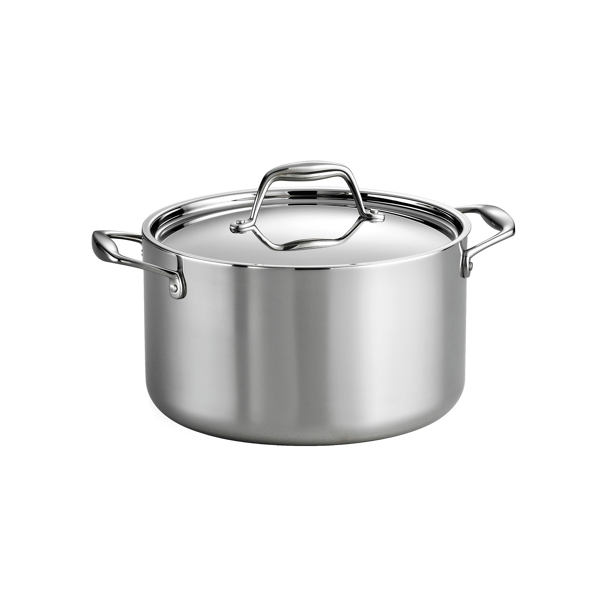 Tramontina Gourmet Tri-Ply Clad Stainless Steel 6-qt. Saucepot, Gray