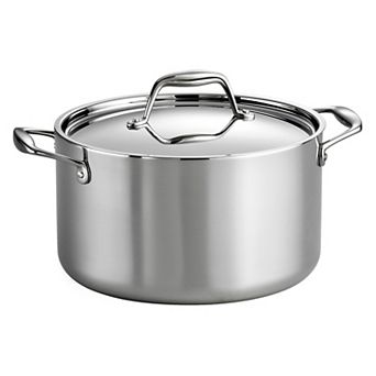 Tramontina Gourmet Tri-Ply Clad Stainless Steel 6-qt Saucepot