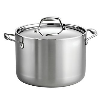 Tramontina Gourmet Tri-Ply Clad Stainless Steel 8-qt Stockpot