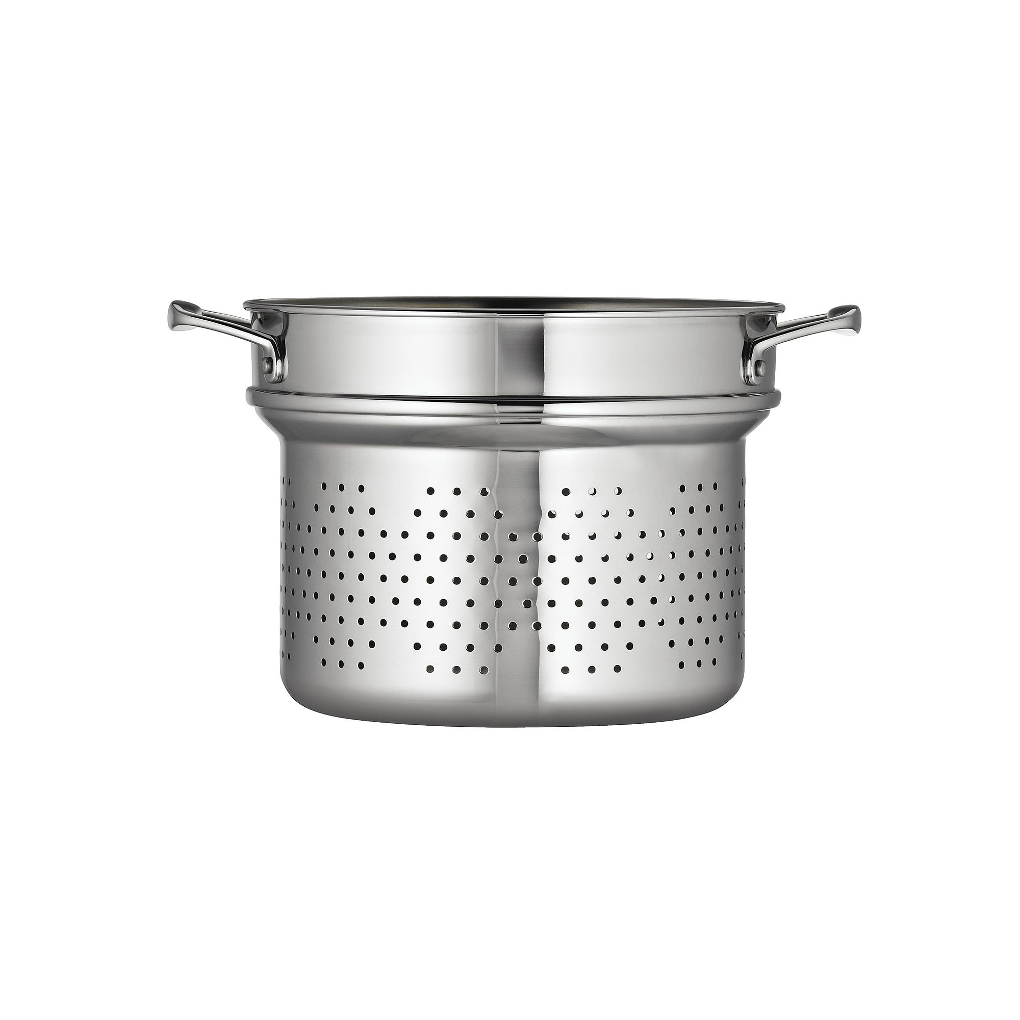 Tramontina Gourmet 8-qt. Stainless Steel Pasta Insert, Gray